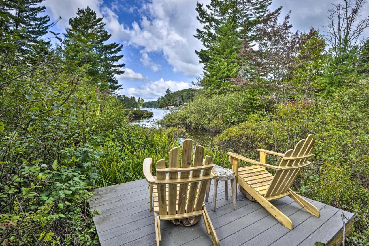 Forestport Adirondacks Cabin With Fire Pit On Otter Lake! מראה חיצוני תמונה
